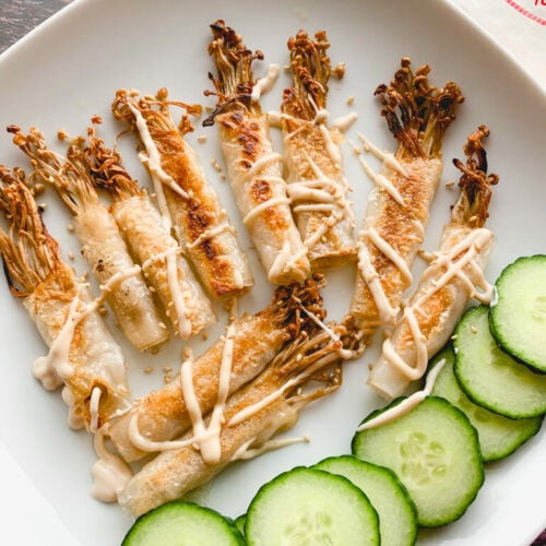 Vietnamese Grilled Eggplant with Scallion Oil (Cà tím nướng mỡ hành