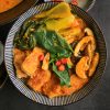 Vegan Curry Ramen with Fried Tofu