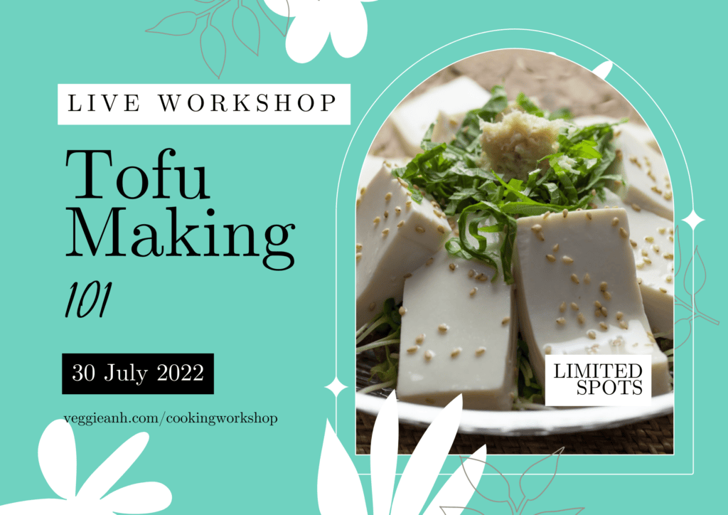 Tofu Making Workshop Poster