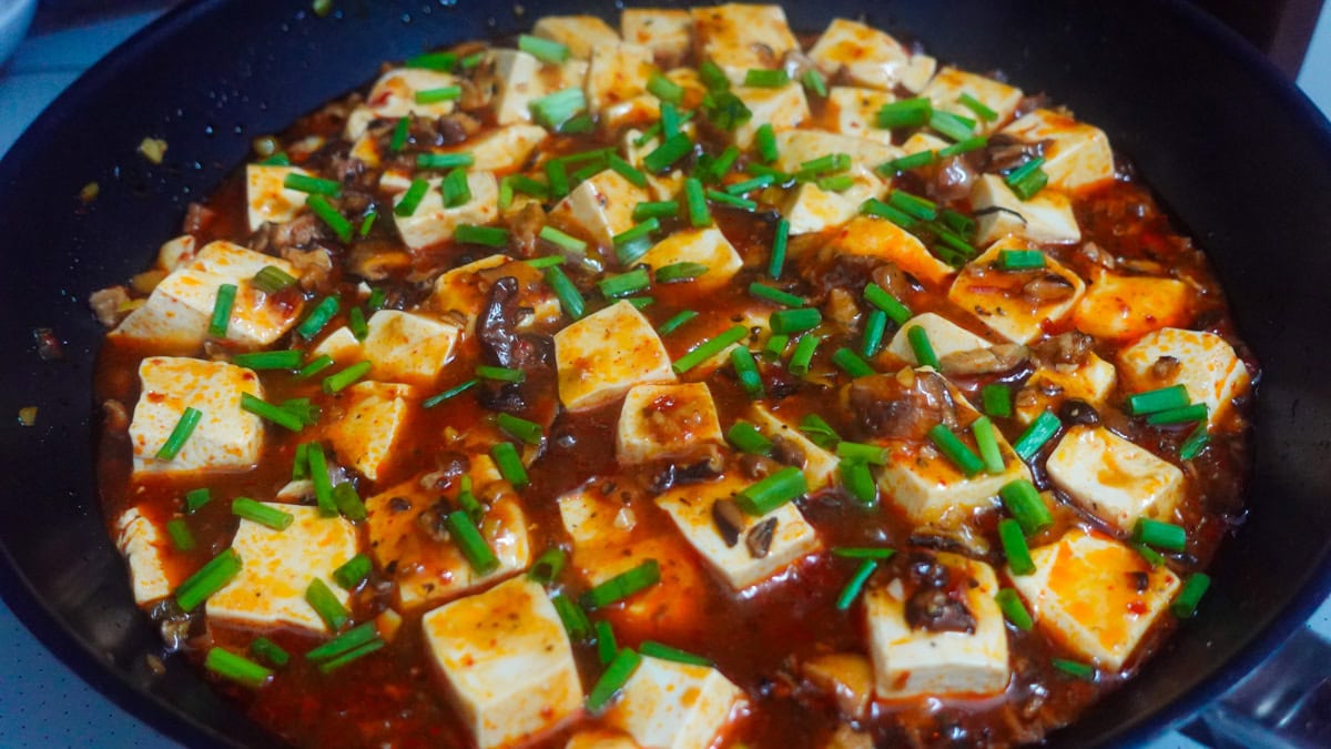 Vegan Mapo Tofu - Veggie Anh
