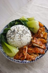 Vegan Teriyaki chicken