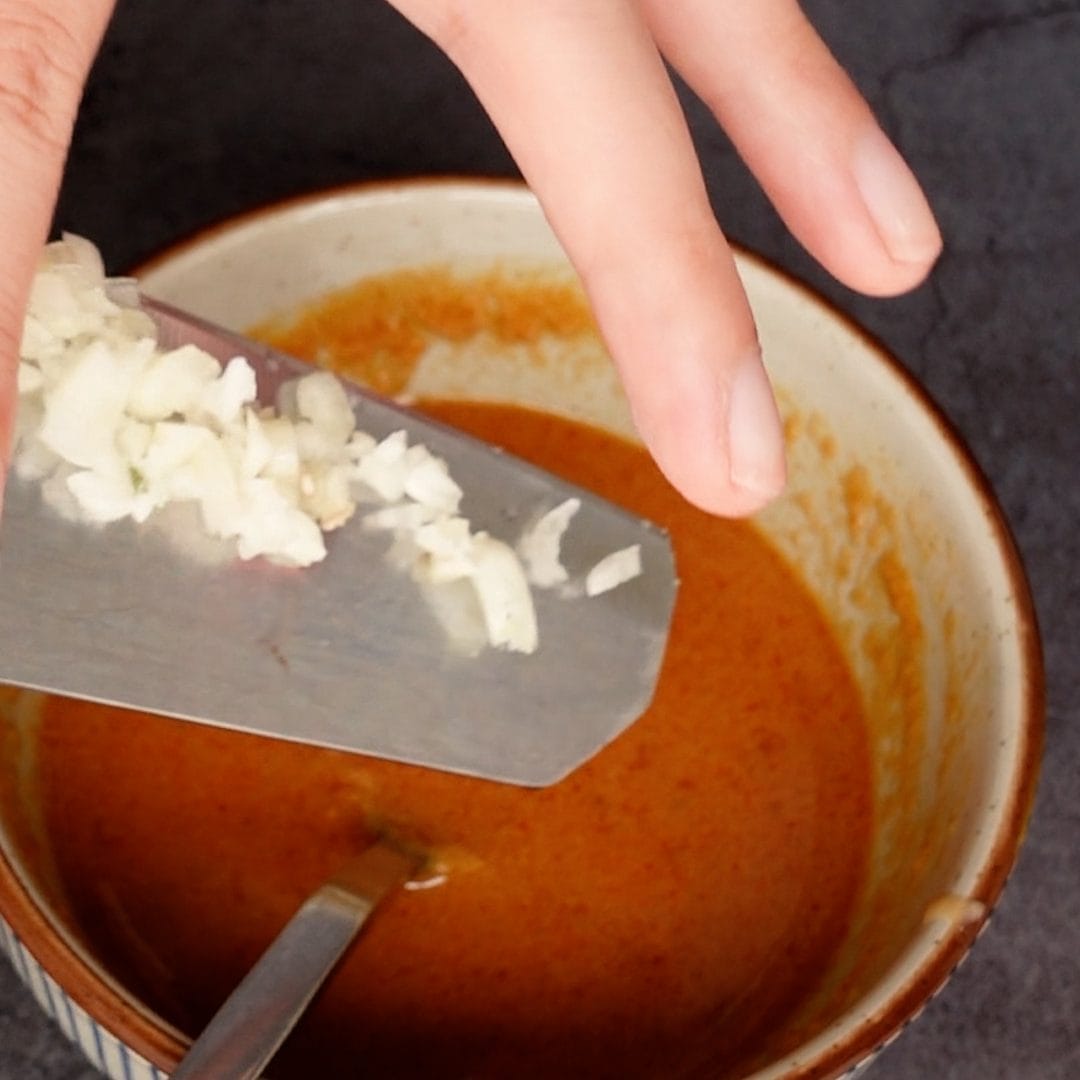 Add minced garlic