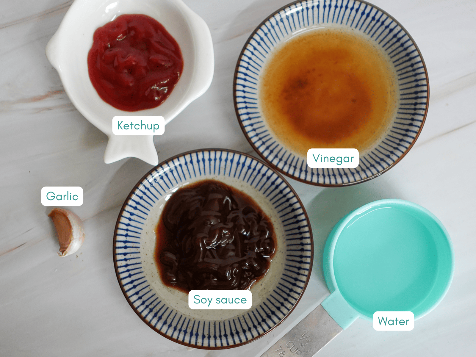 Sweet and Sour sauce ingredients