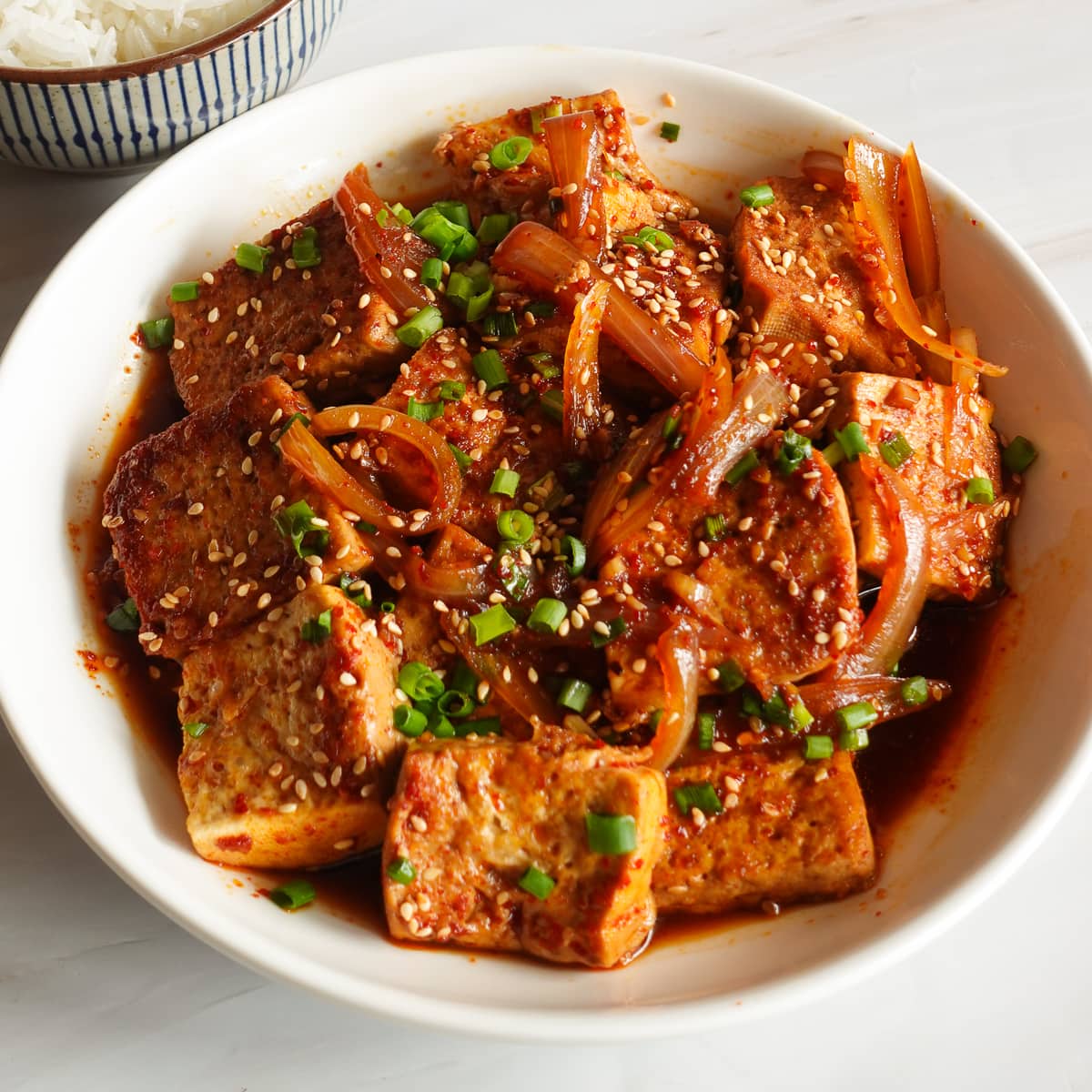 Korean Braised Tofu