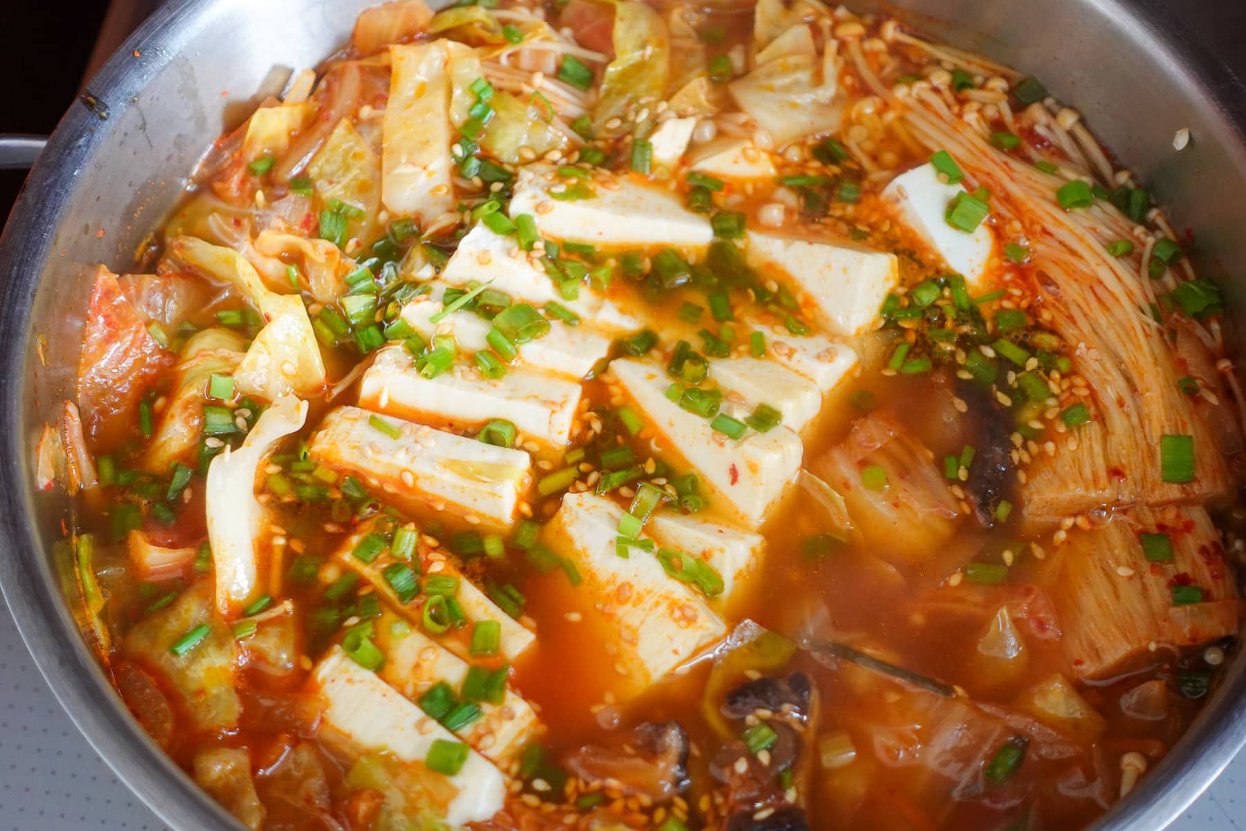 Vegan Kimchi Jjigae