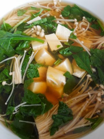 Miso Soup with Mushrooms featured image