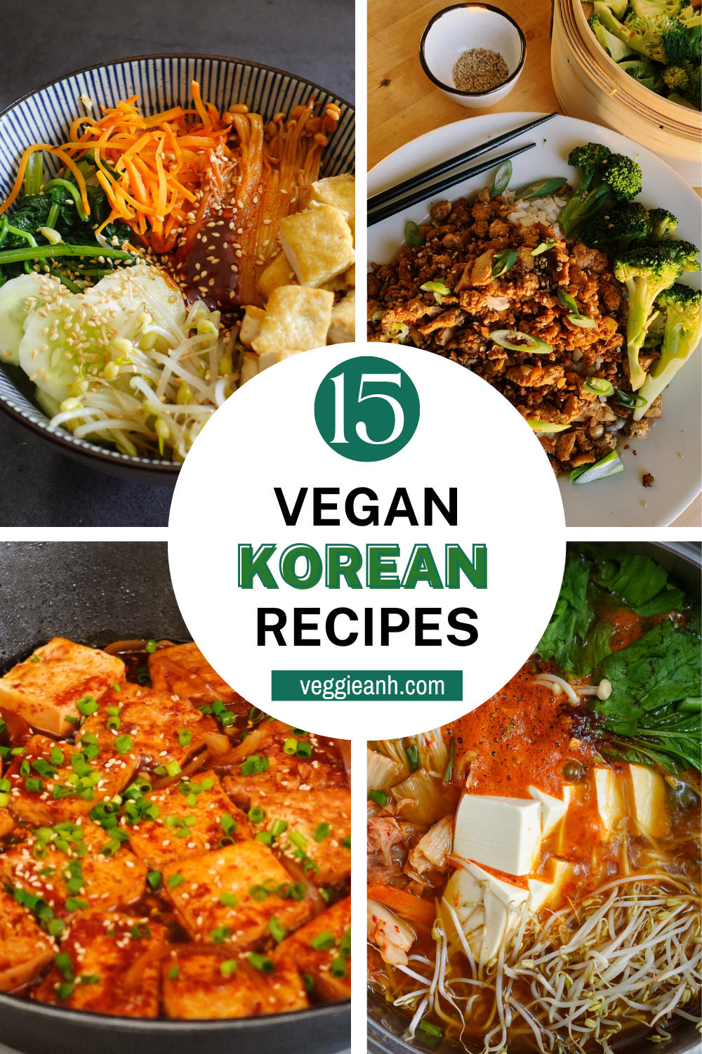 Cover pic of Vegan Korean recipes