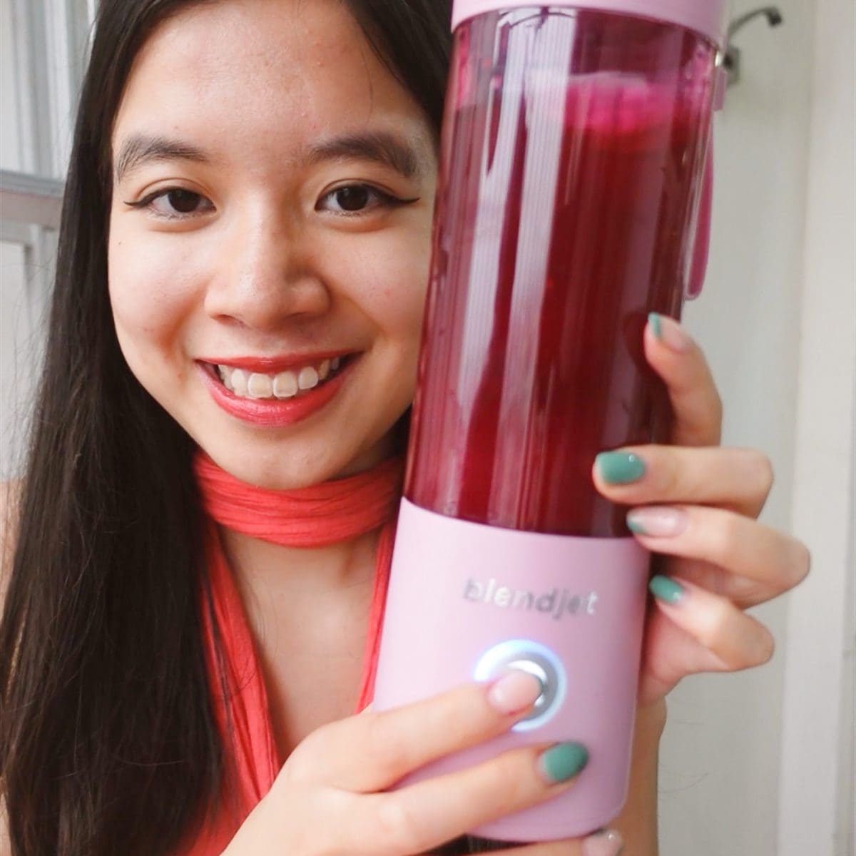 Blend sliced beetroot with water