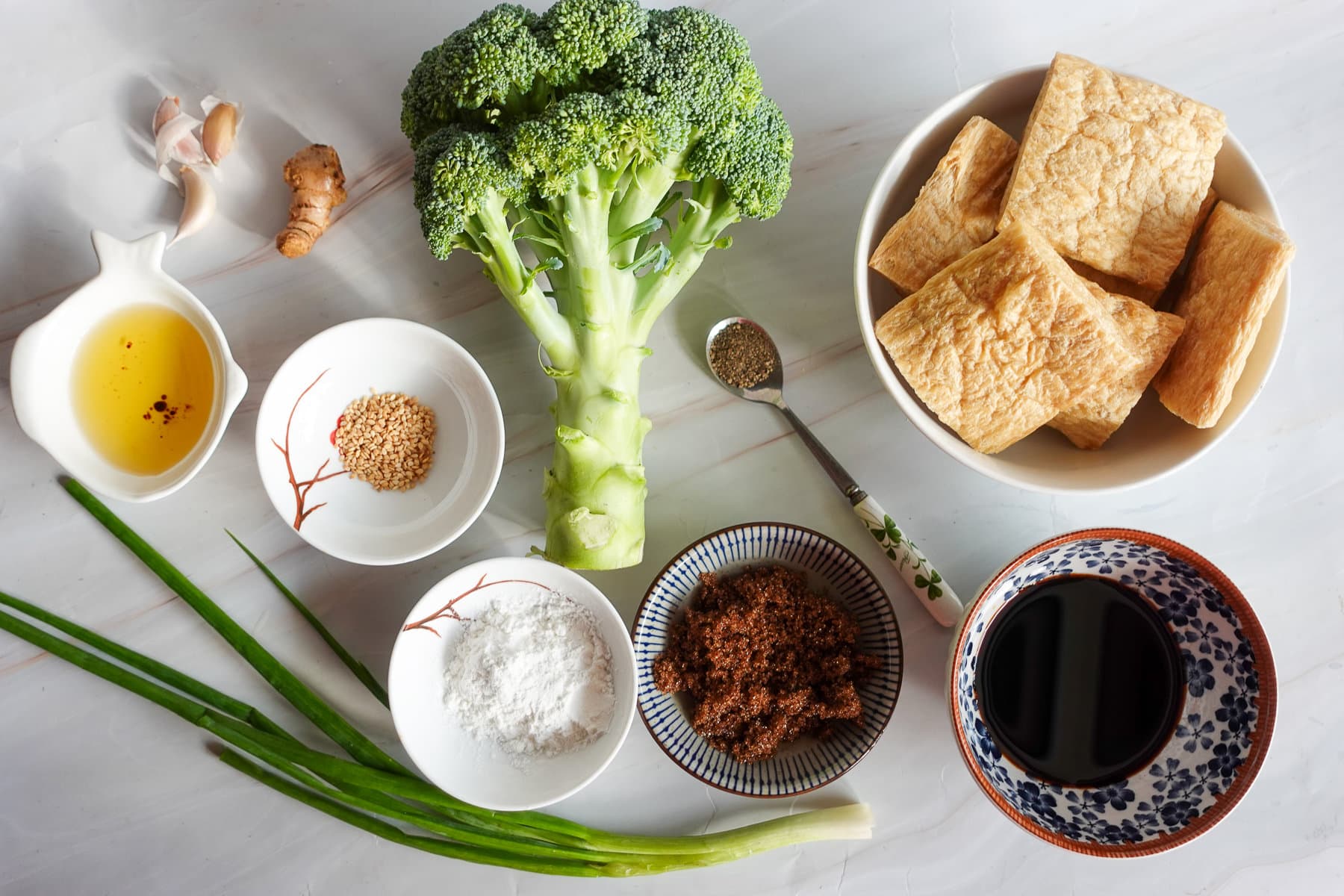 vegan beef and broccoli ingredients