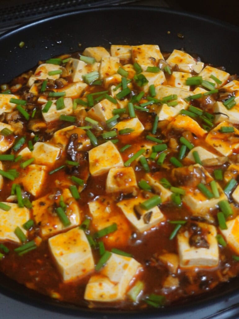 Vegan Mapo Tofu - Veggie Anh