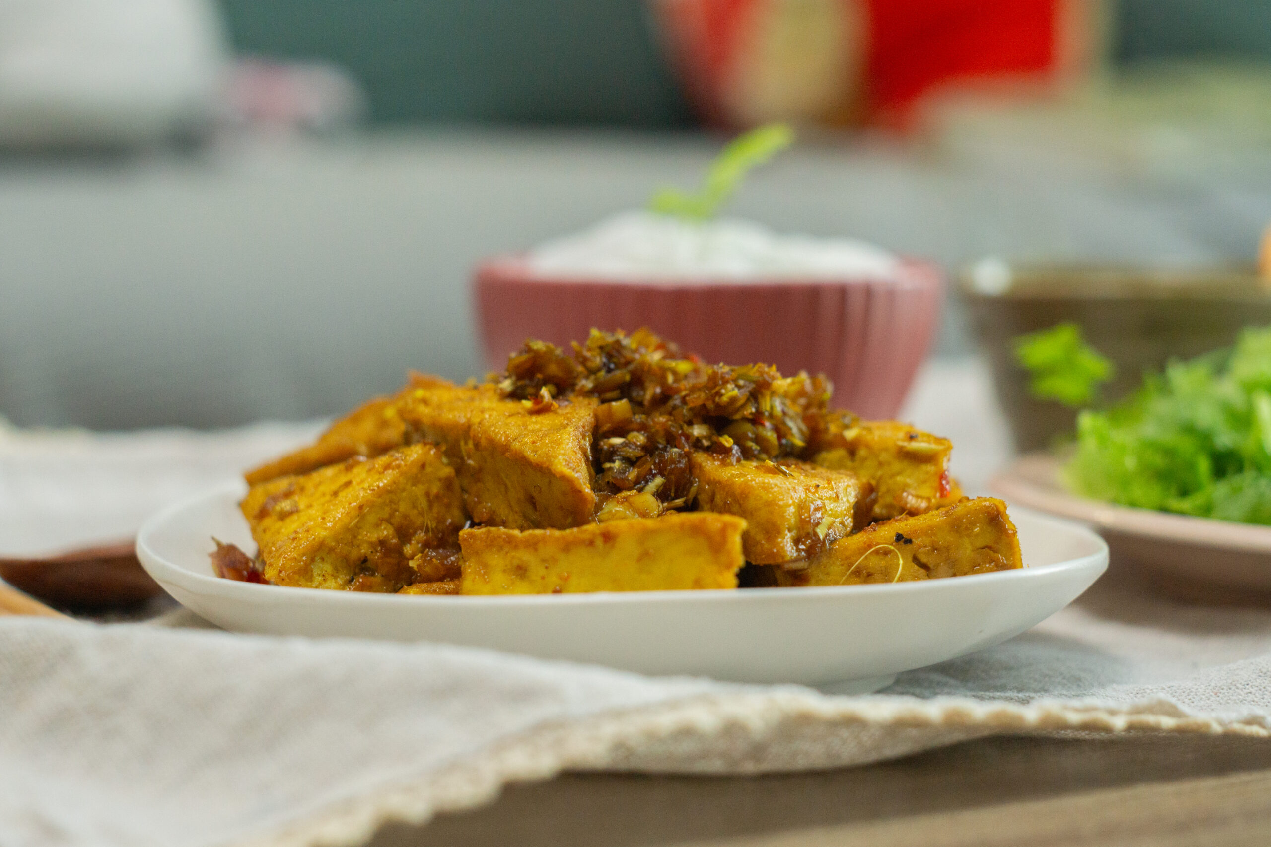 lemongrass tofu