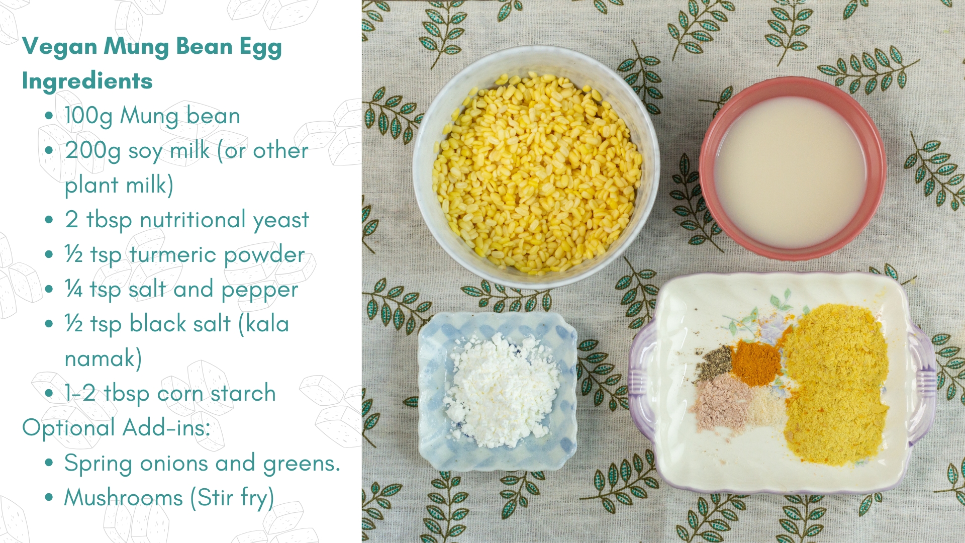 ingredient list