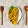 vegan mung bean omelette