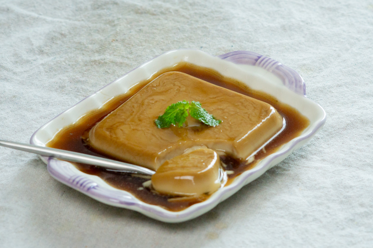 vegan banh flan
