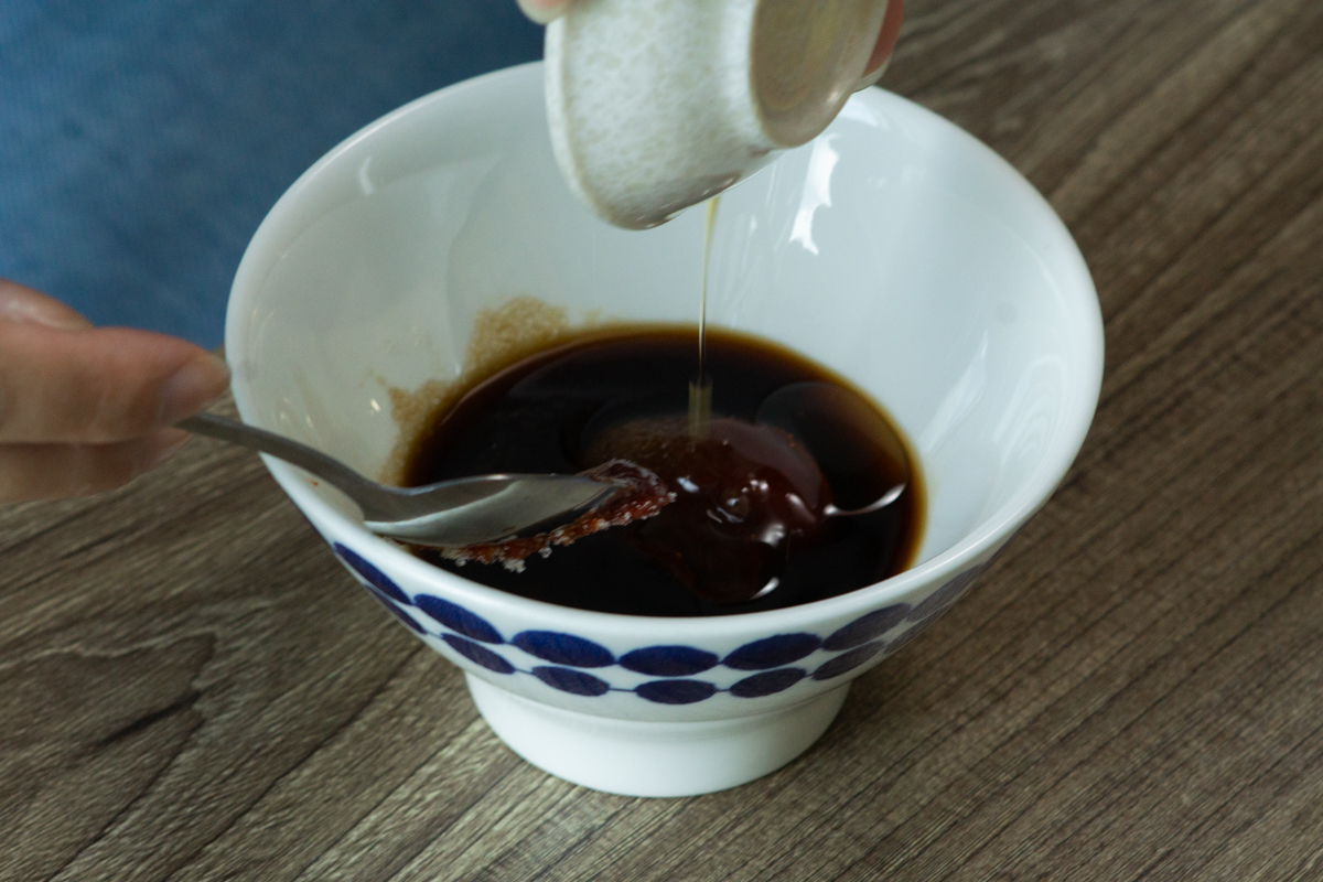 making gochujang sauce