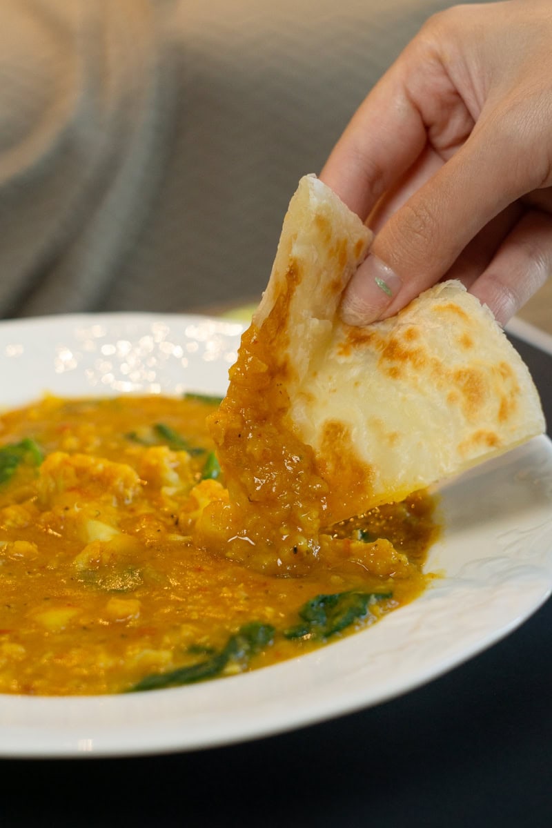 Sweet Potato, Cauliflower and Lentil Curry