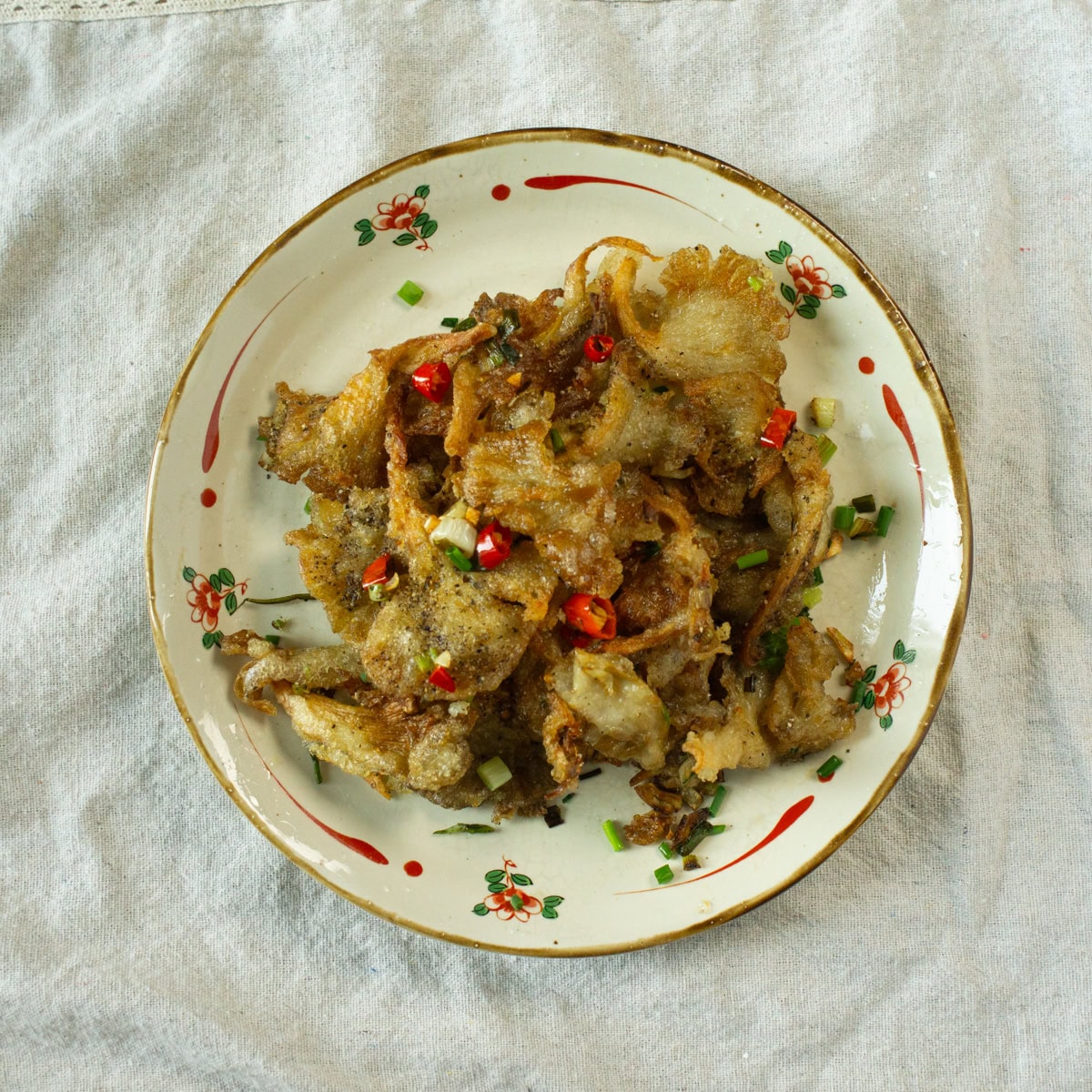 salt and pepper mushroom