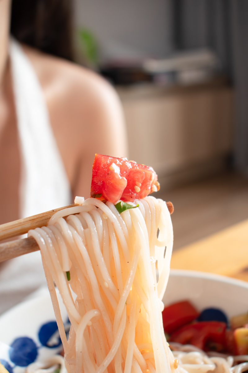 tomato cold noodles