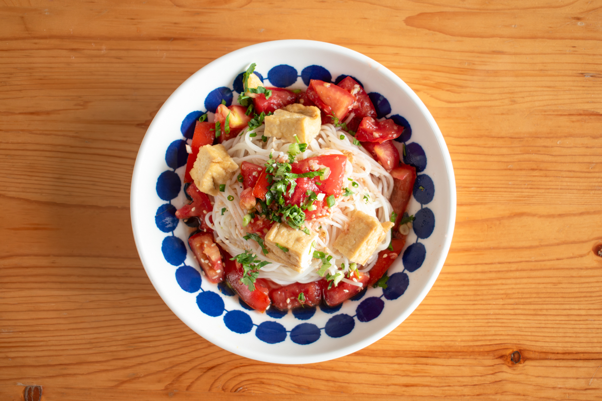 tomato cold noodles