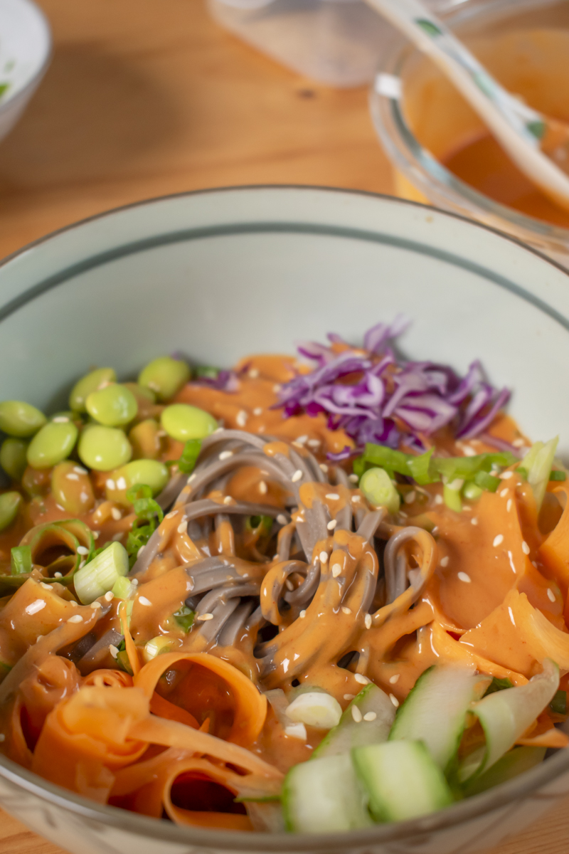 coconut miso soba
