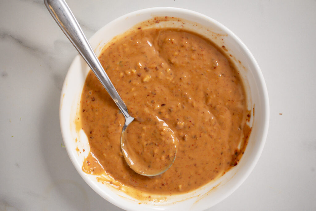 peanut sauce